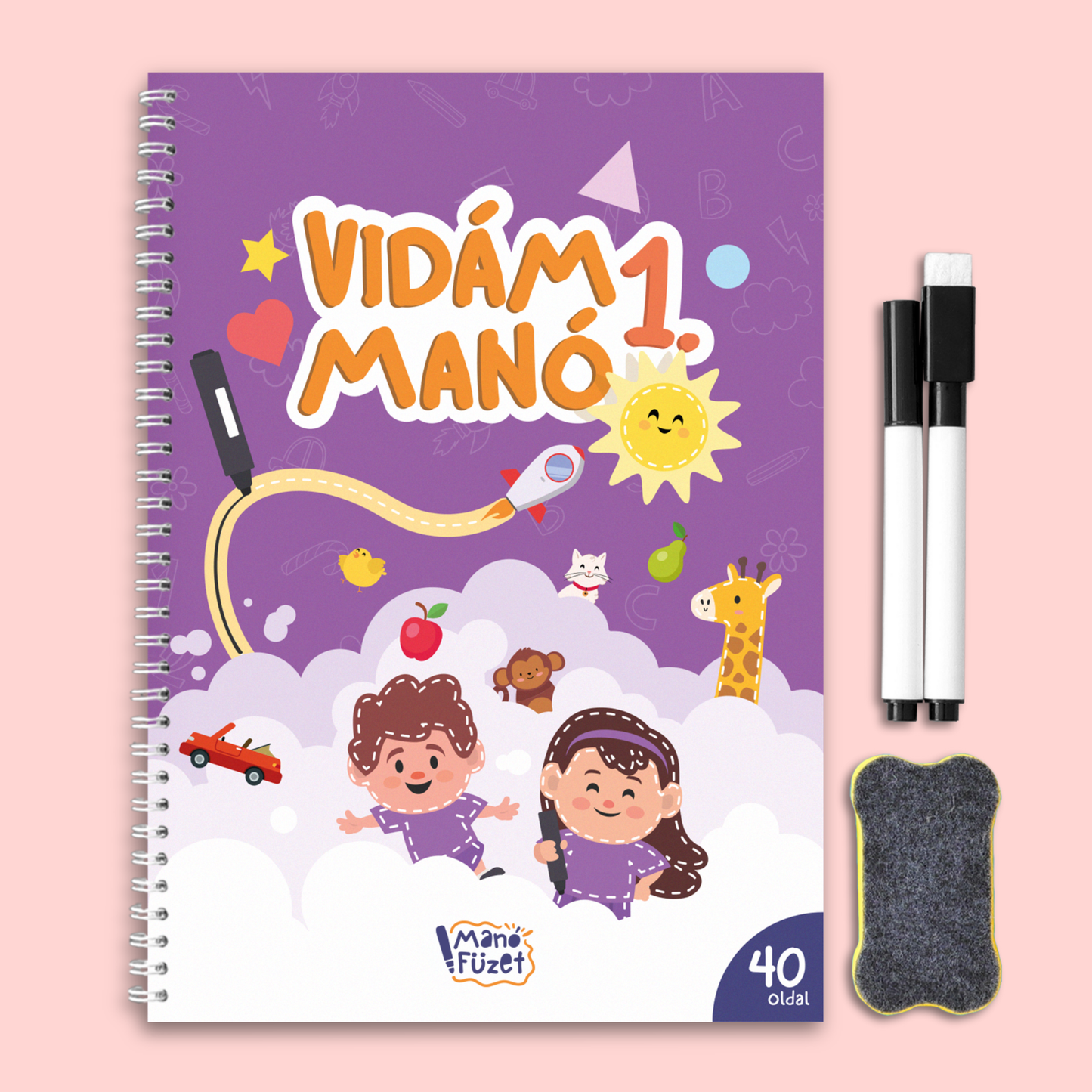 Vidám Manó 1 Füzet