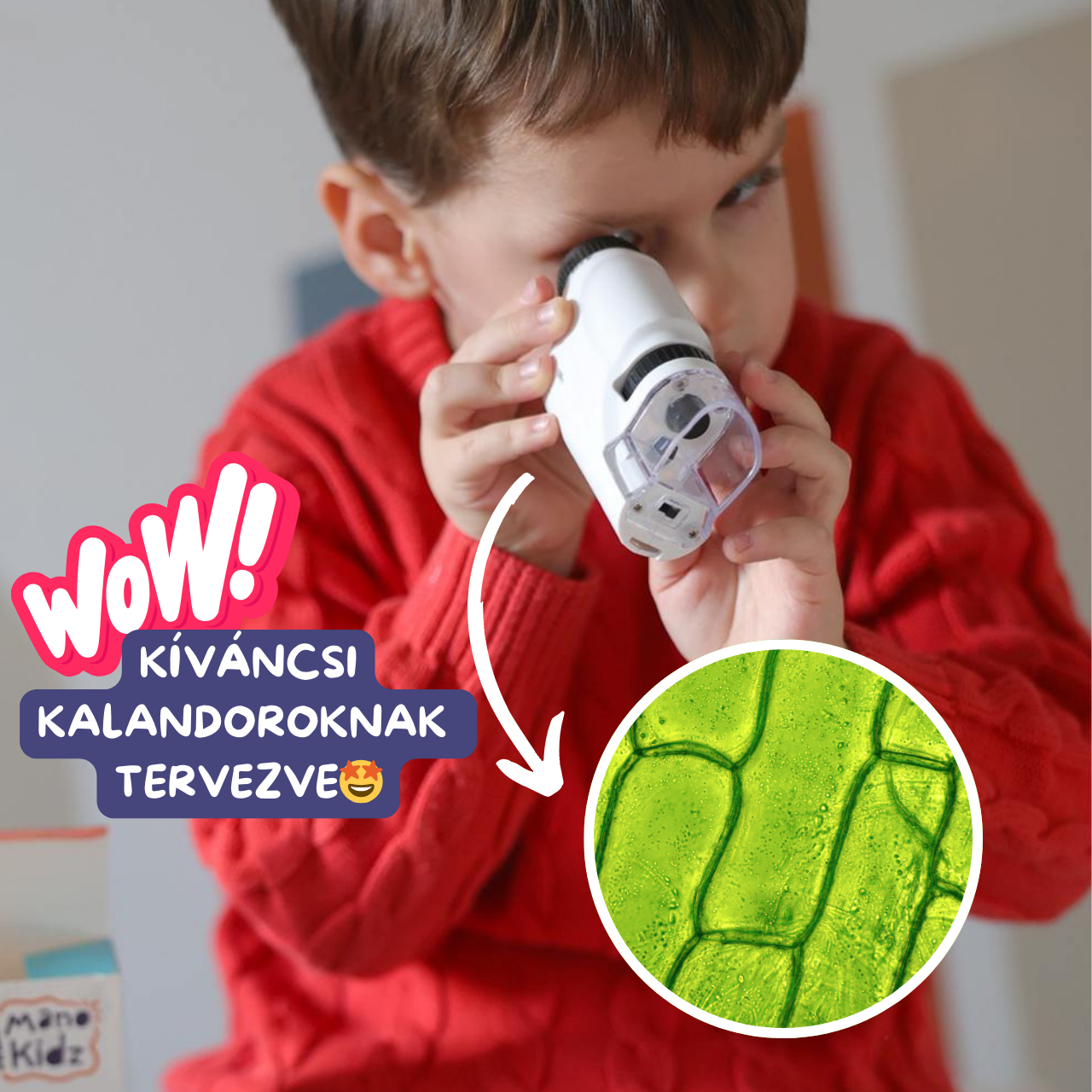 Hordozható Mikroszkóp