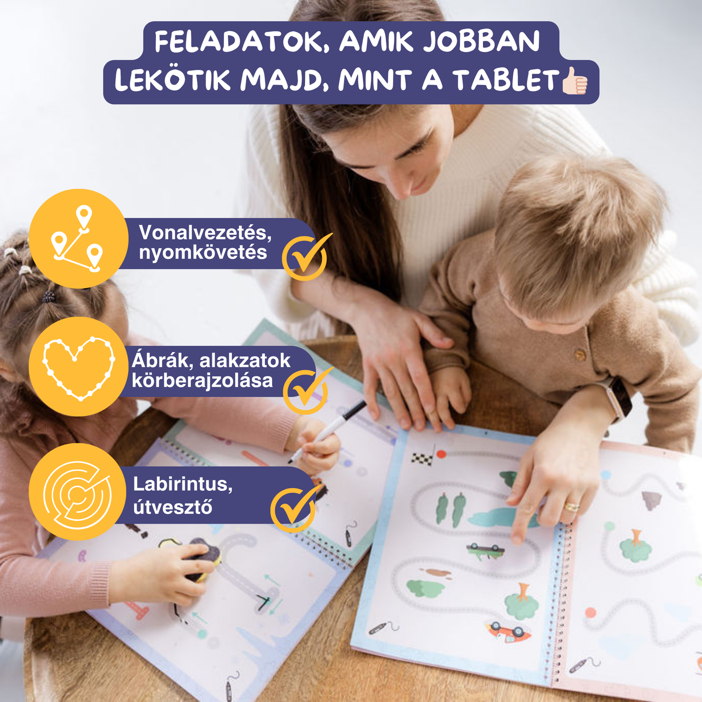 Vidám Manó 2 Füzet