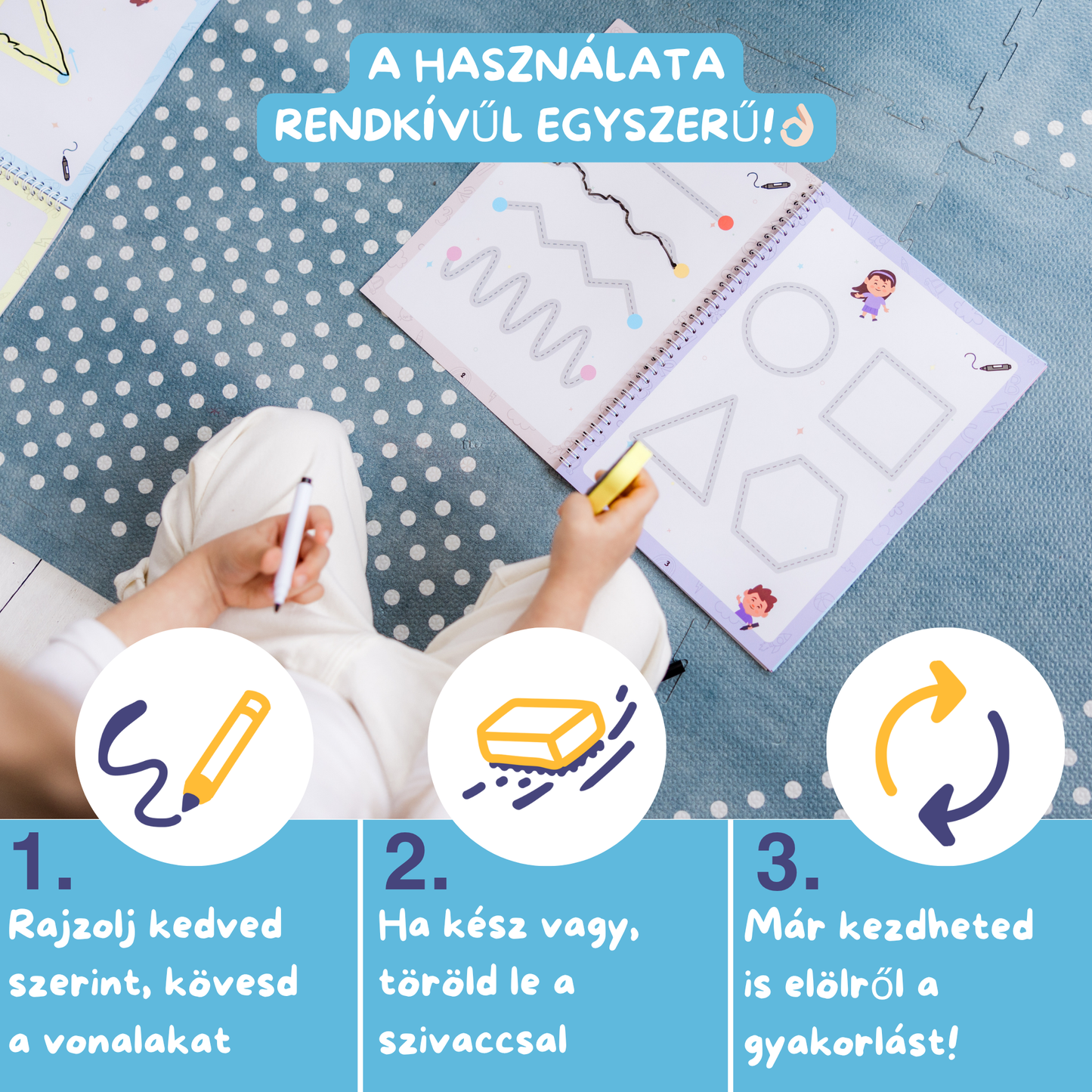 Vidám Manó 2 Füzet
