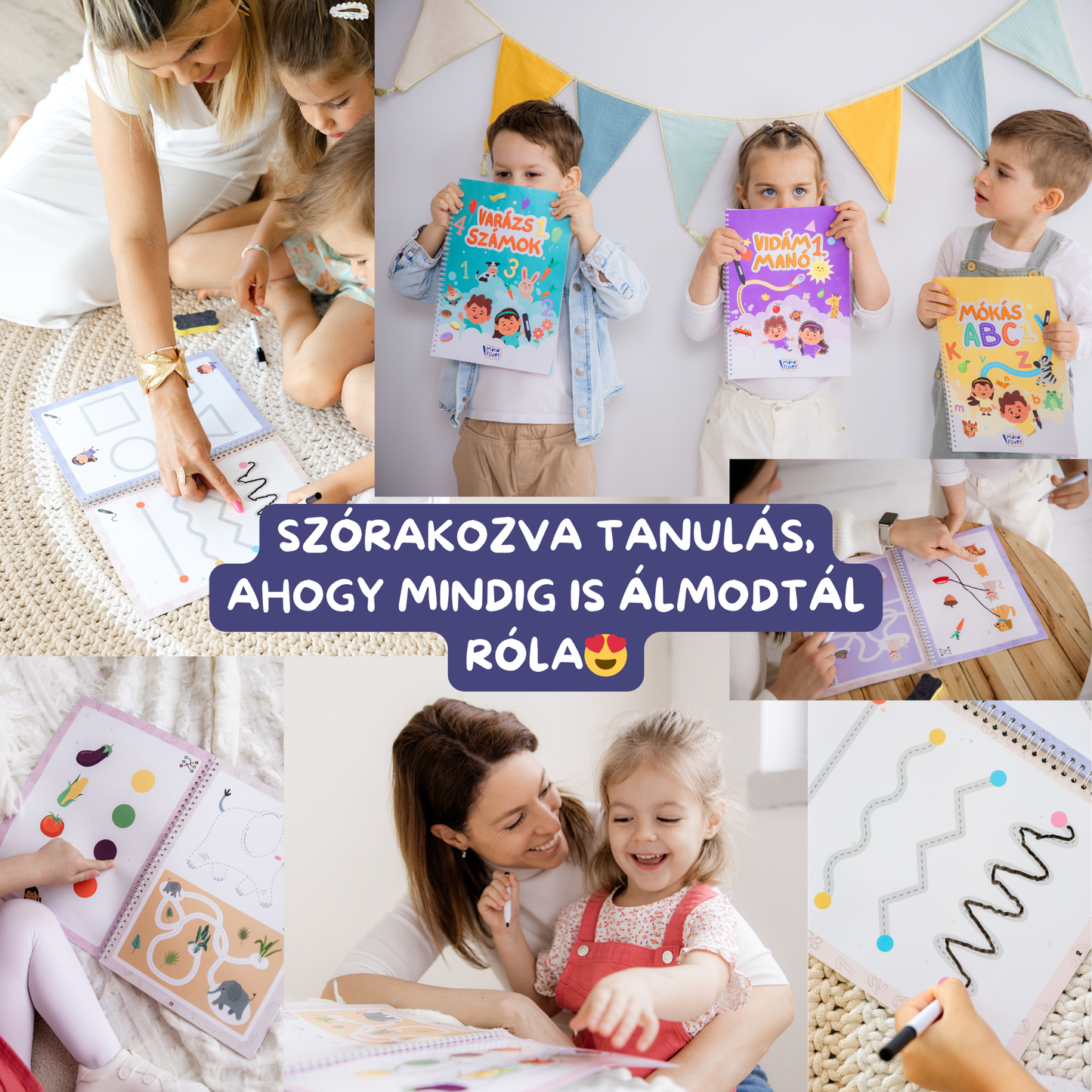 Vidám Manó 1 Füzet